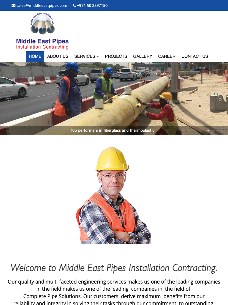 Middle East Pipes Tablet