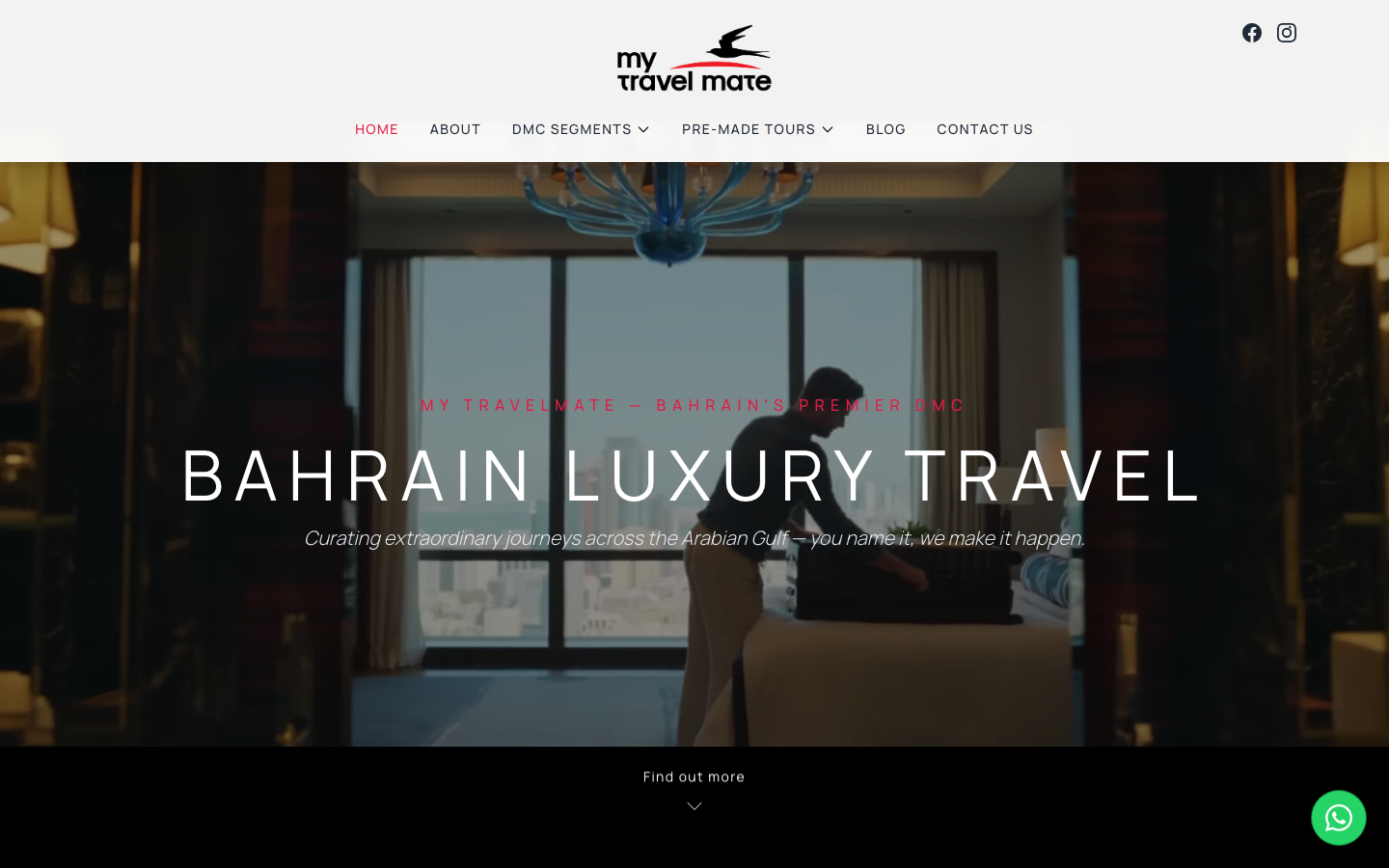 My Travel Mate - Desktop View