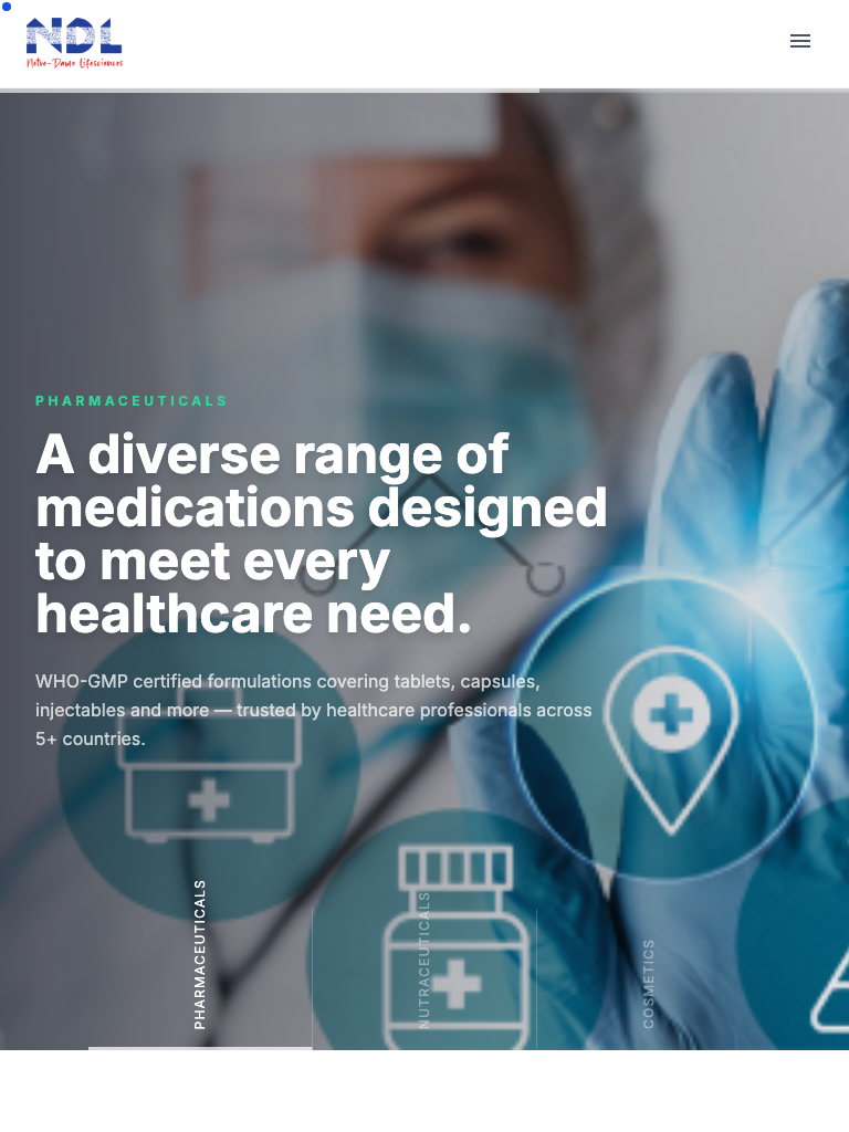 Notre Dame Lifesciences Tablet