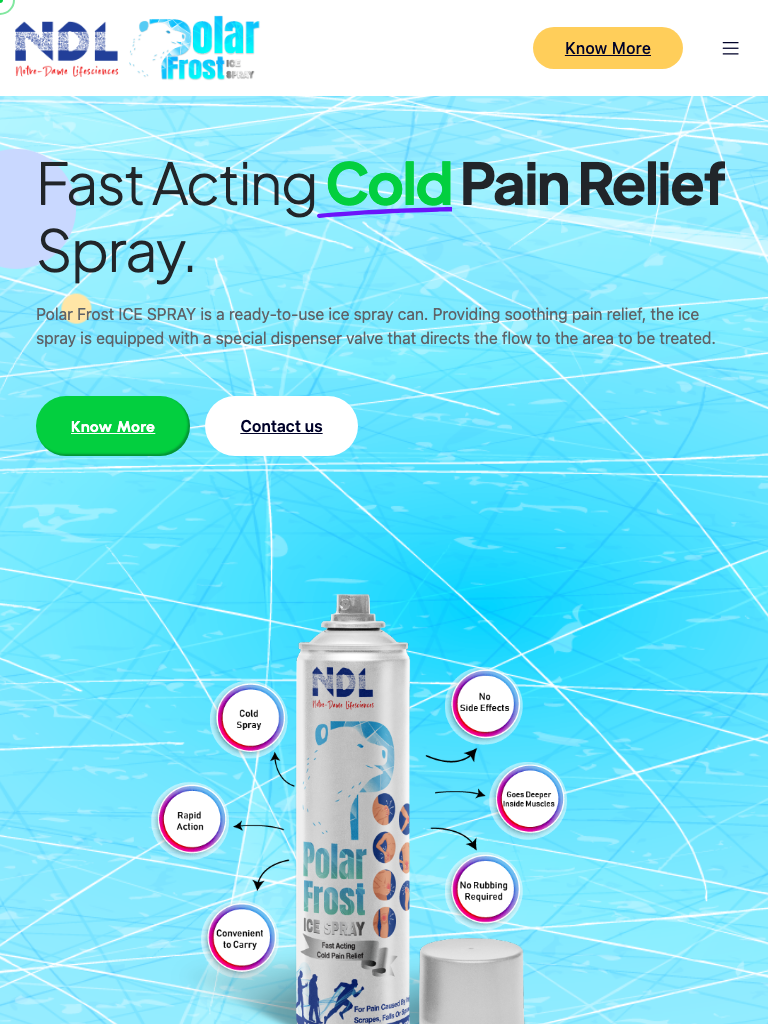 Polar Frost Ice Tablet